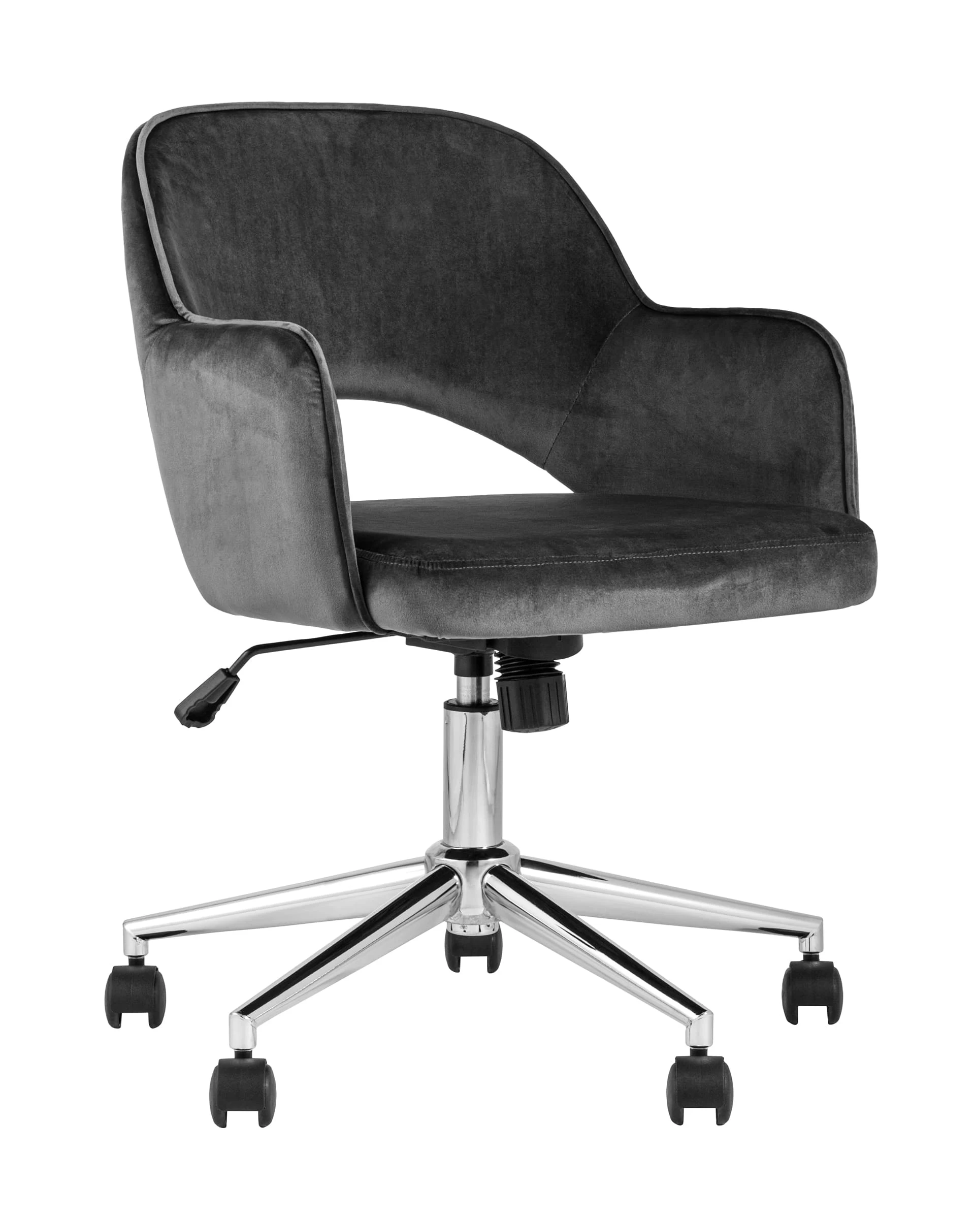 Компьютерное кресло Stool Group Кларк CLARKSON GREY CHROME