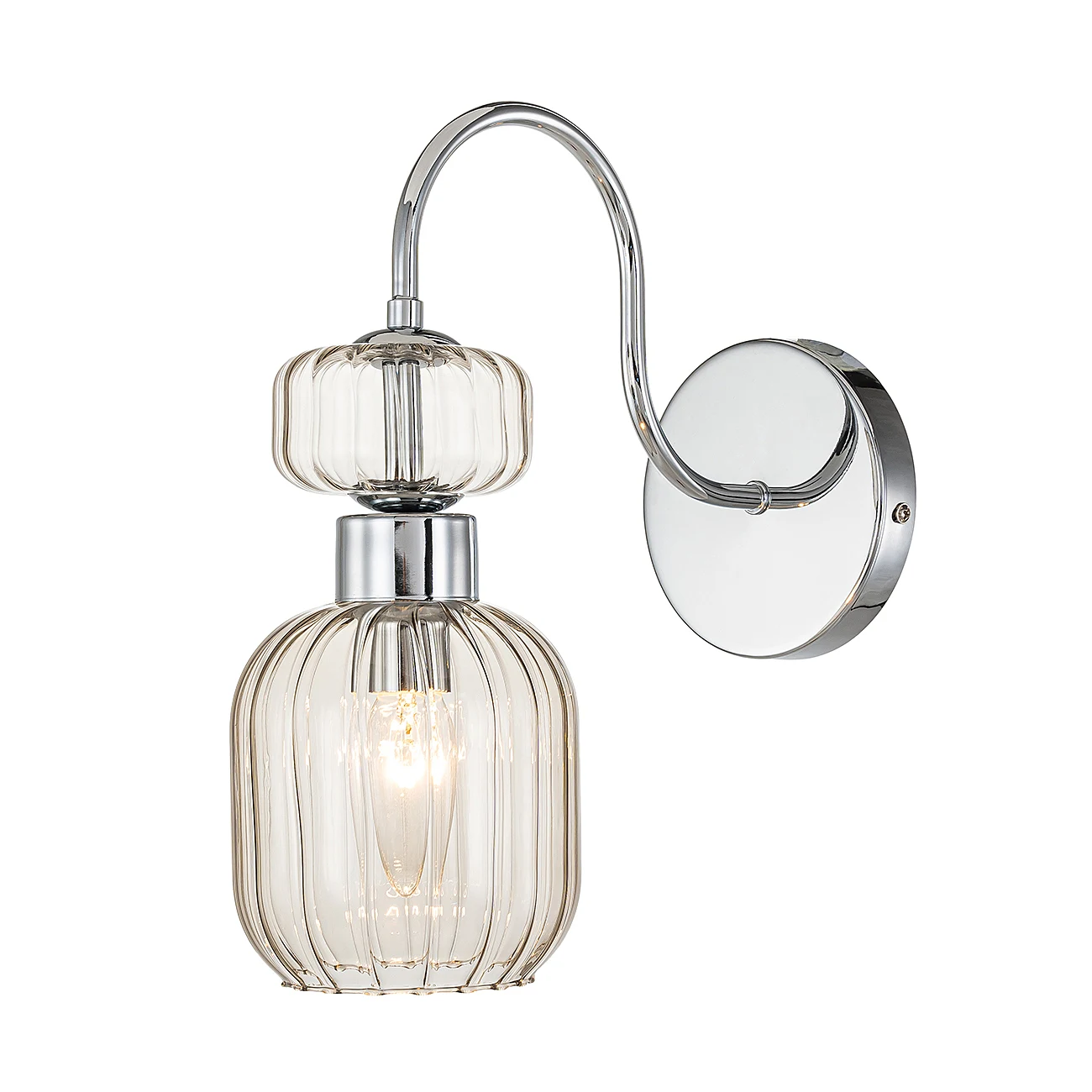 Настенное бра Escada Gloss 1141/1A Chrome/Beige