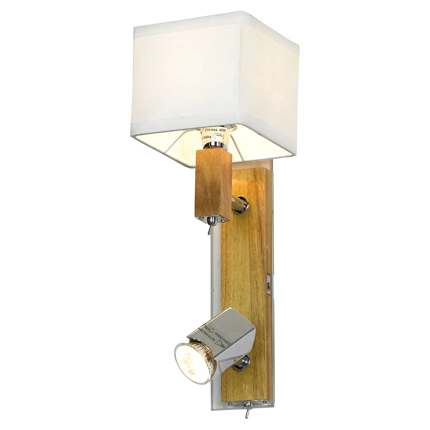 Бра с абажуром Монтон Lussole LSF-2501-02