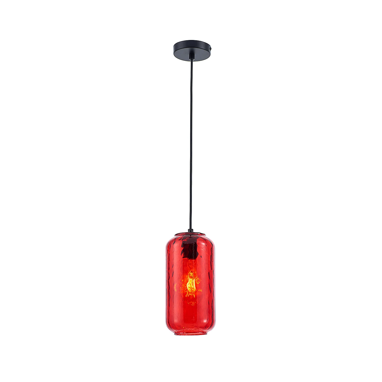 Светильник подвесной Escada Rise 10177/1S Black/Red