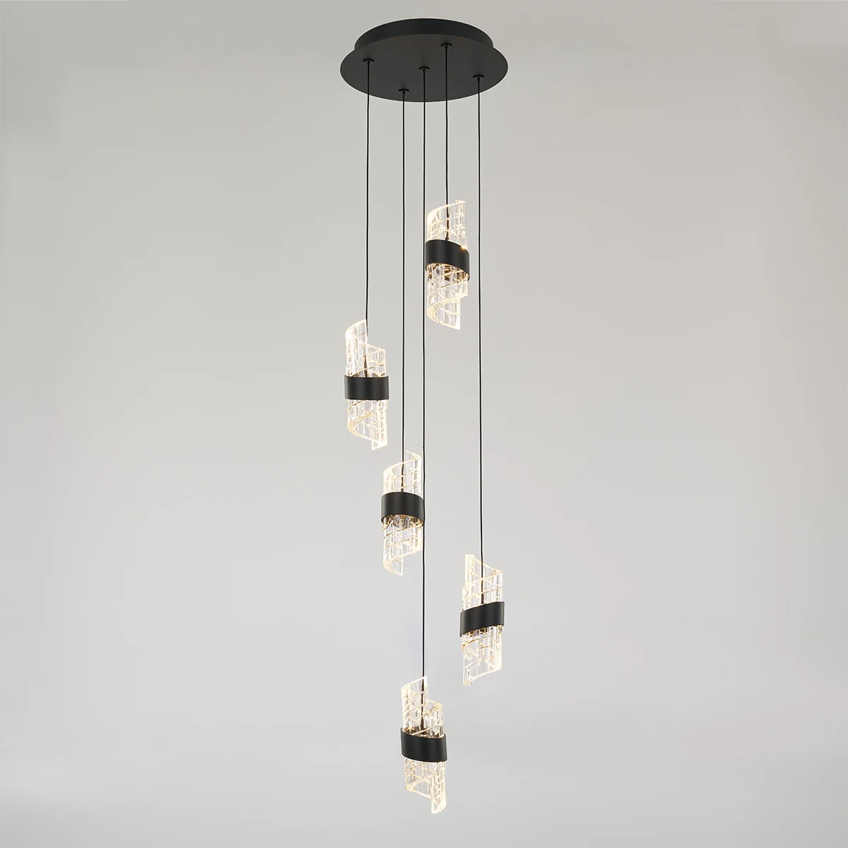 Светильник подвесной Delight Collection MD23001022 MD23001022-5A matt black