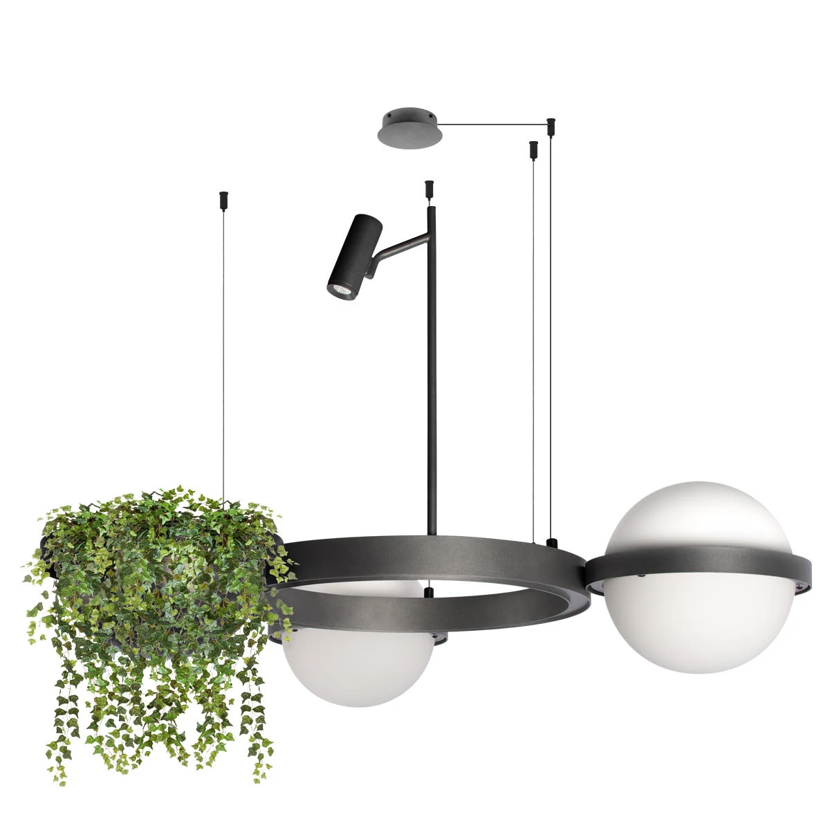 Подвесная люстра Loft It Jardin 10121/2 Dark grey