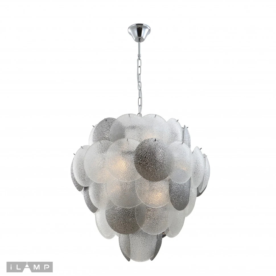 Подвесная люстра iLamp Rivoli 15617-14 CR+MULT