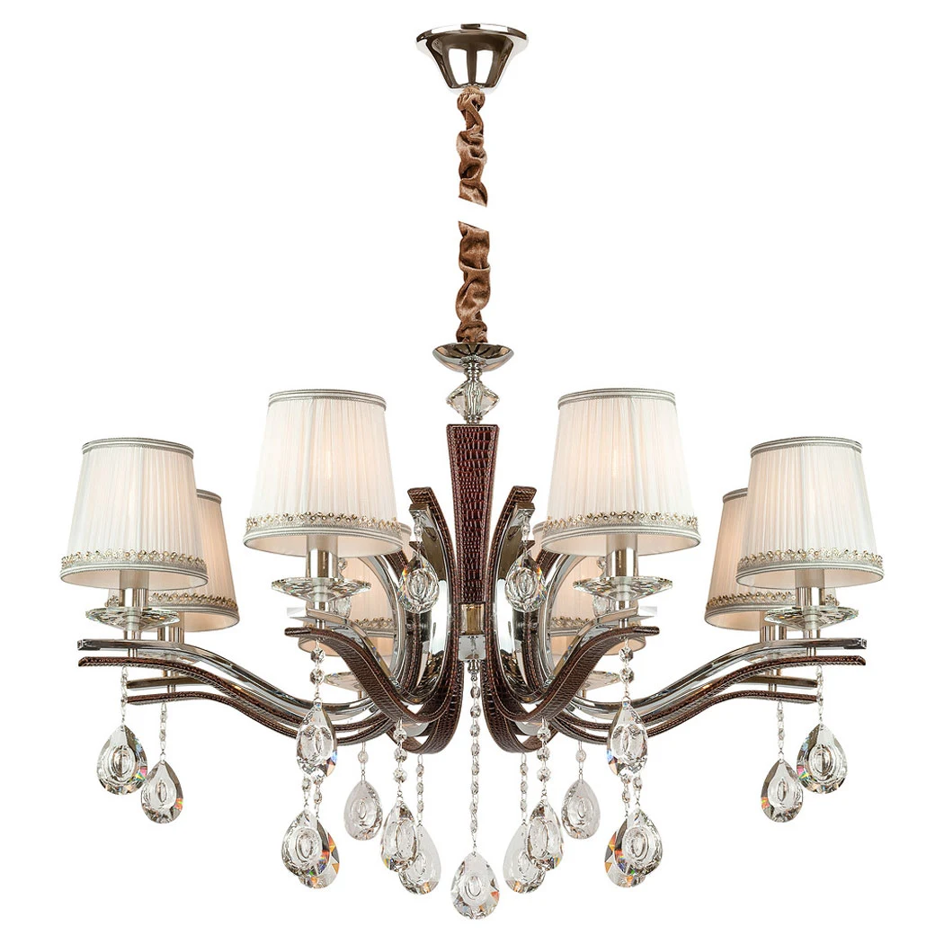 Подвесная люстра AM Group Glamour GLAMOUR SP8 COFFEE