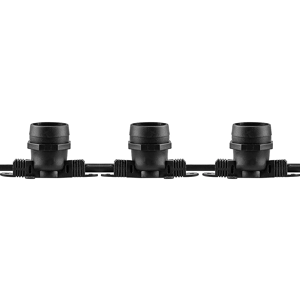 Гирлянда Белт-лайт 230V черный IP65 25м Feron CL25-25 29880