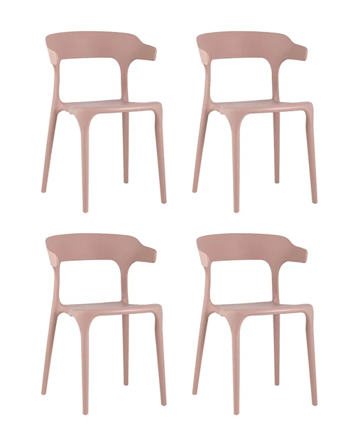 Комплект стульев Stool Group Neo SL-7082 pink 90531 BOX