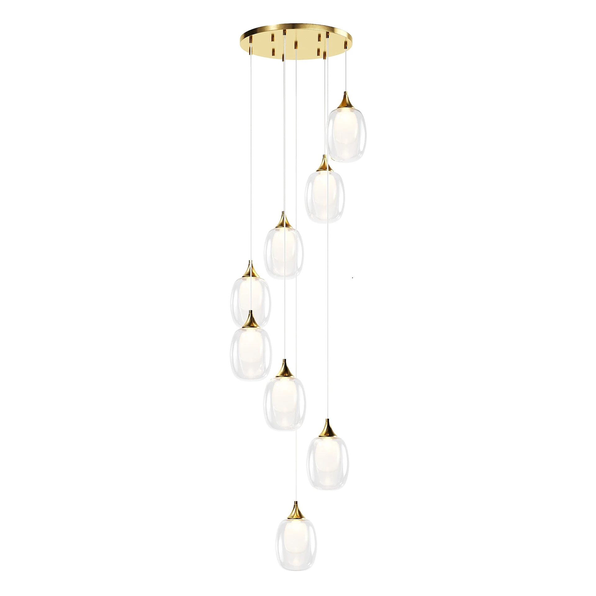 Люстра каскадная Maytoni Aura MOD016PL-08BS1