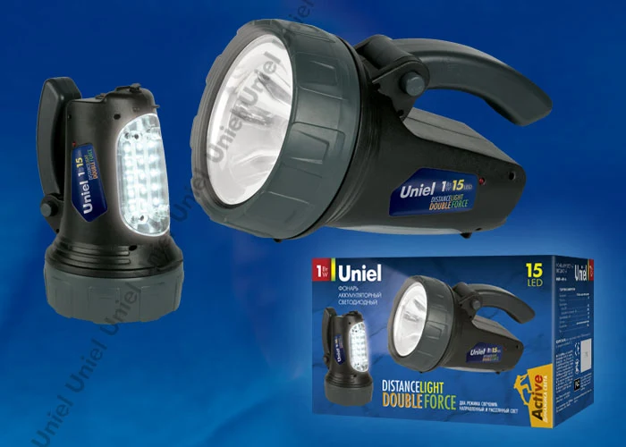 Фонарик Uniel Standard серия S-SL017-BA Black