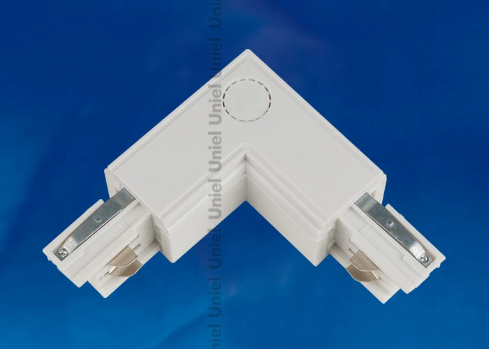 Коннектор для шинопровода Uniel UBX-A21 WHITE 1 POLYBAG