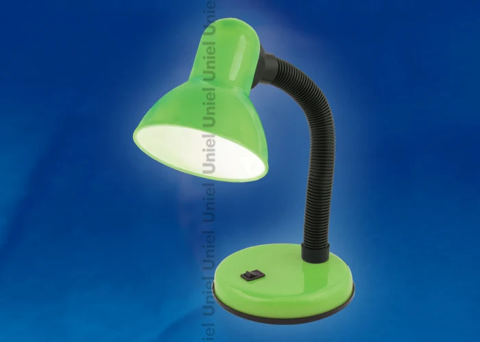Настольная лампа Uniel TLI-224 Light Green. E27