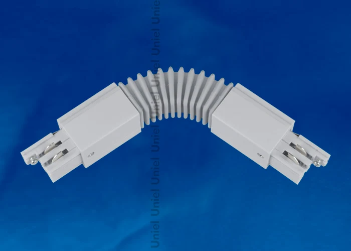Коннектор для шинопровода Uniel UBX-A24 SILVER 1 POLYBAG