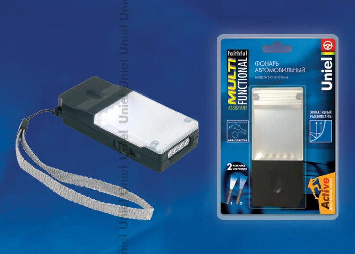 Фонарик Uniel Standard серия S-CL013-C Black