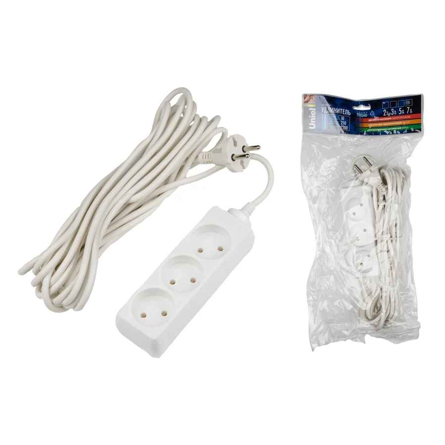 Удлинитель Uniel Standard S-CD3-7