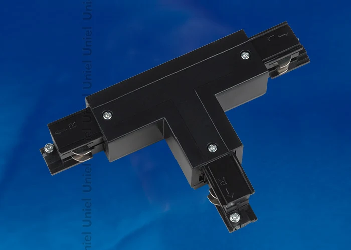 Коннектор для шинопровода Uniel UBX-A32 BLACK 1 POLYBAG