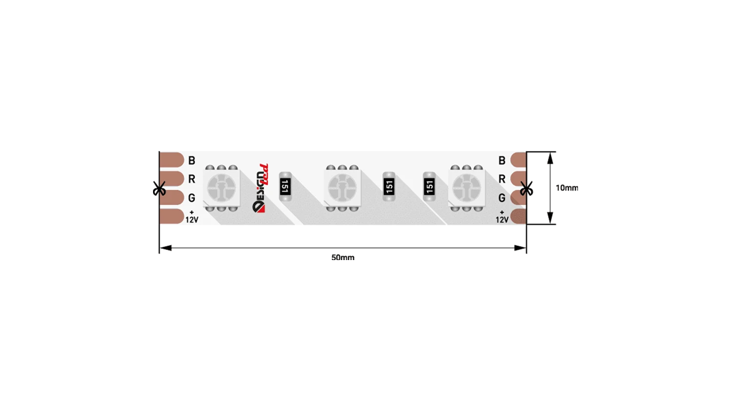 LED лента SWG DesignLed DSG560 DSG560-12-RGB-33