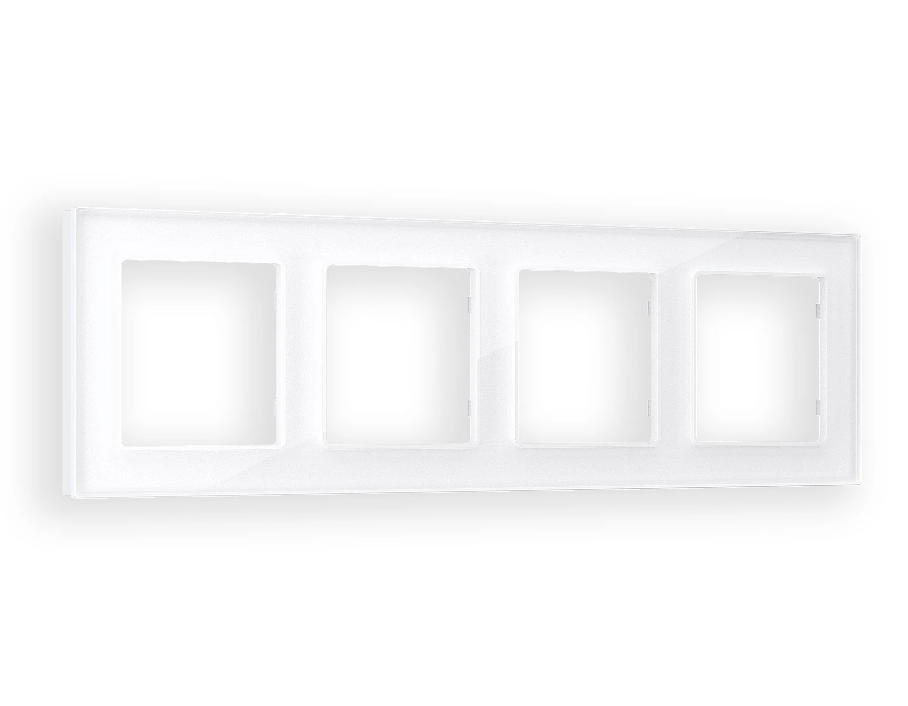 Рамка Ambrella Volt Platos Стекло натуральное AF380104