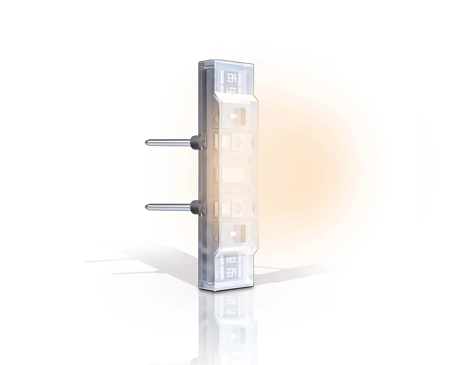 Лампа подсветки выключателей 0.1W LED 3200K (мягкий теплый свет) QUANT Ambrella Volt Light G11Y