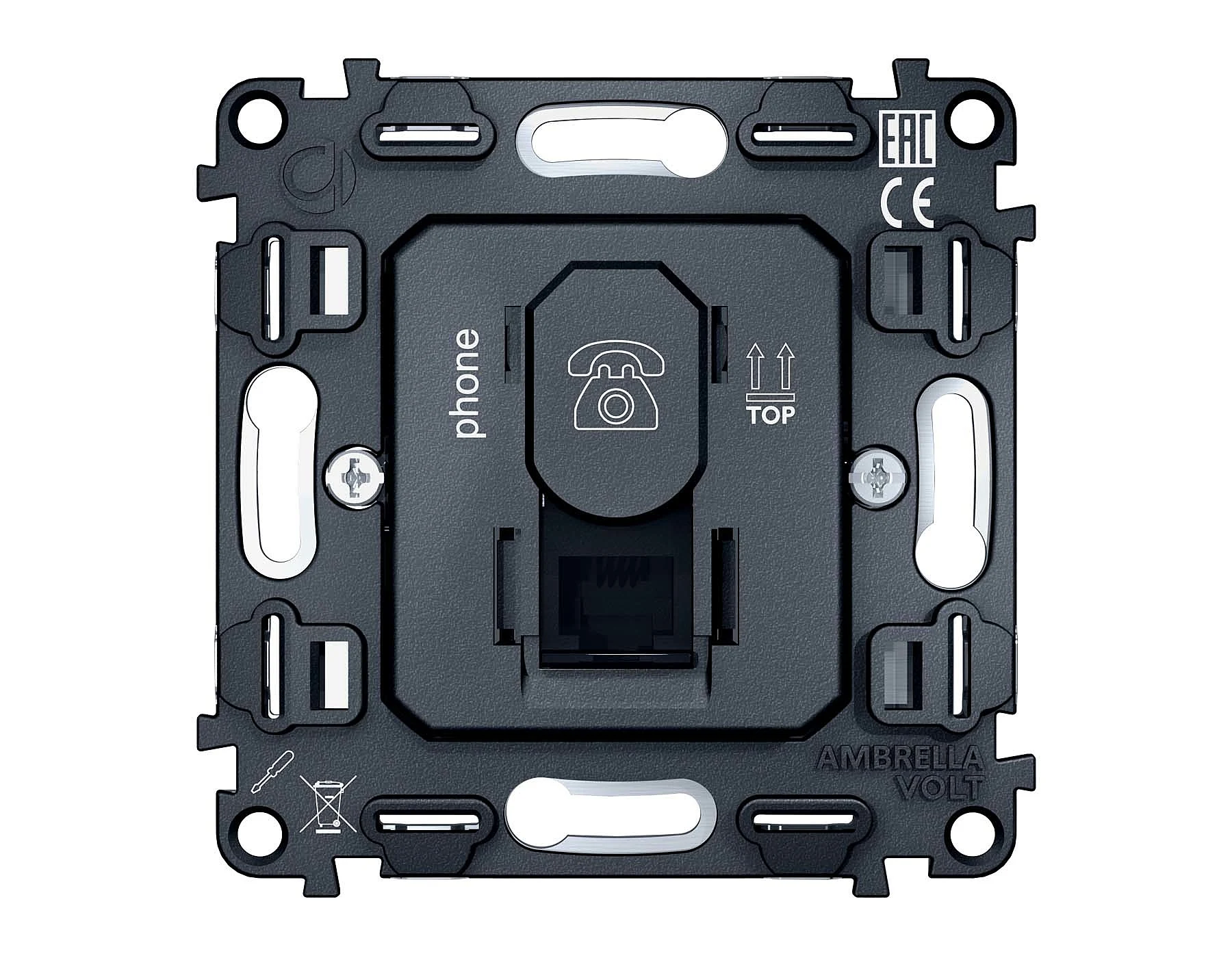 Розетка Ambrella Volt QUANT VM190
