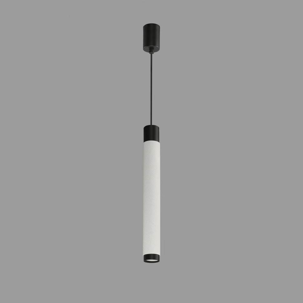 Светильник подвесной ILedex Delta 2366-1 BK+WH