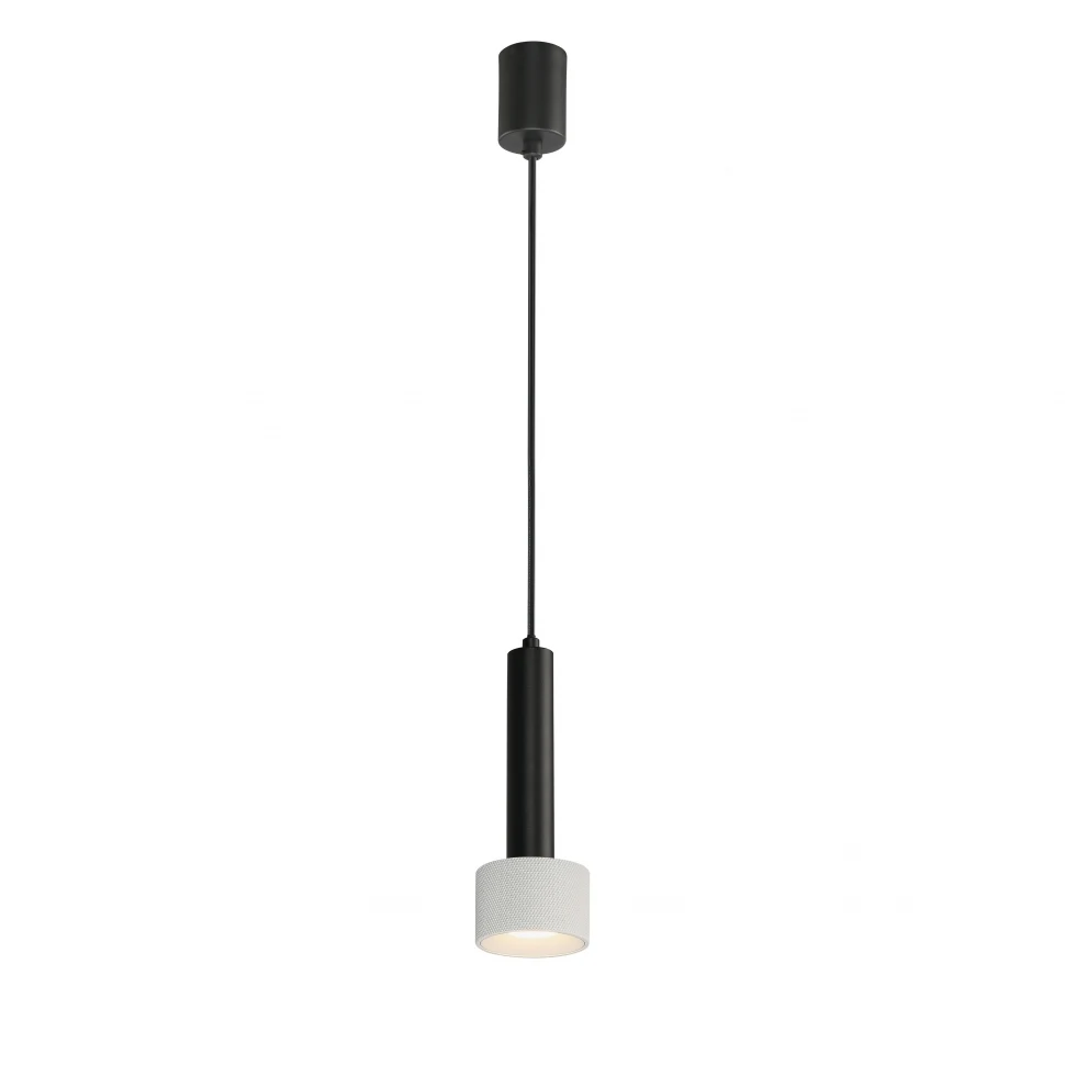 Светильник подвесной ILedex Delta 2362-1 BK+WH