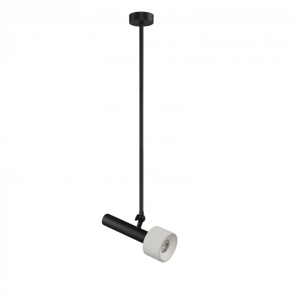 Светильник потолочный ILedex Delta 2361-1 BK+WH