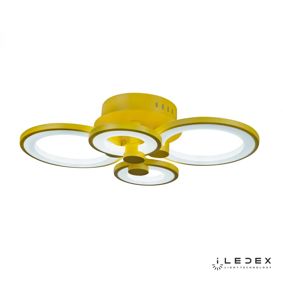 Потолочная люстра ILedex Ring A001/4 YELLOW