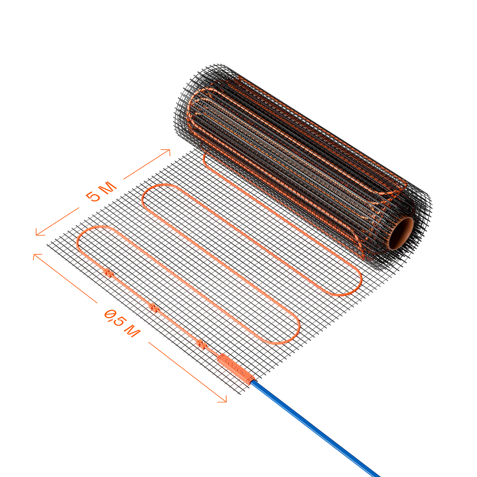 Теплый пол Voltum Т200 VLT01-200-2.5