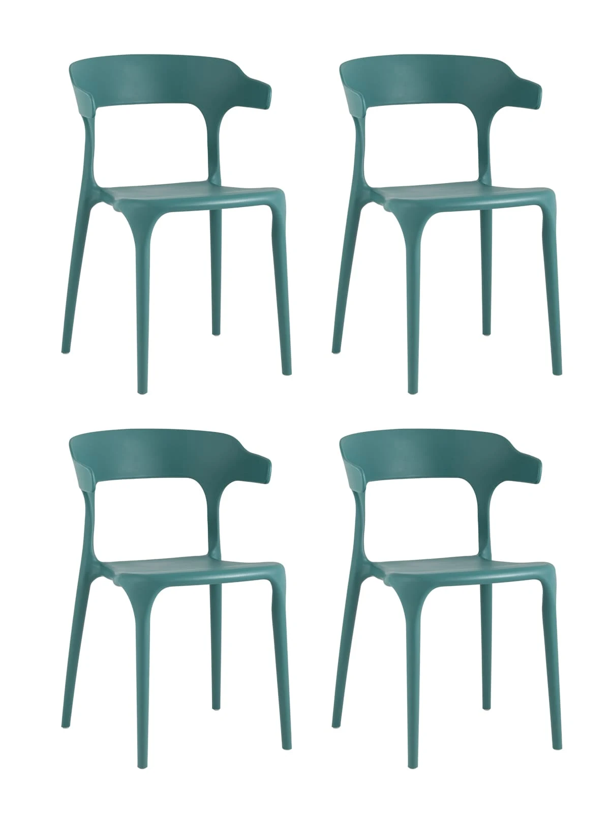 Комплект стульев Stool Group Neo SL-7082 dark blue 66014 X4