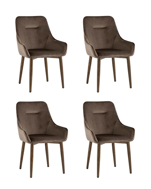 Комплект стульев Stool Group Диана MC101-2 KD HLR-49 X4