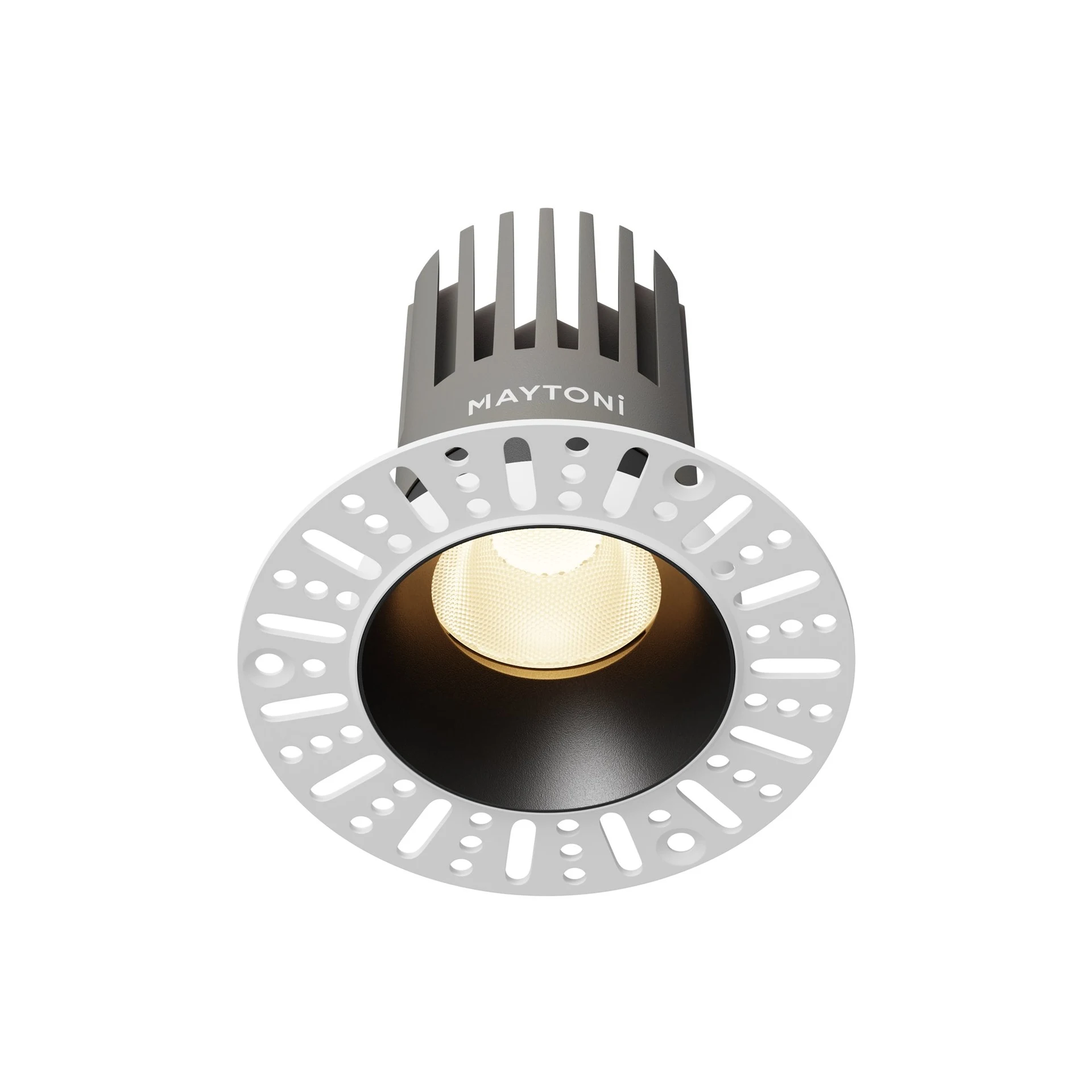 Встраиваемый светильник Maytoni Dip DL121-15W-3K-TRS-B