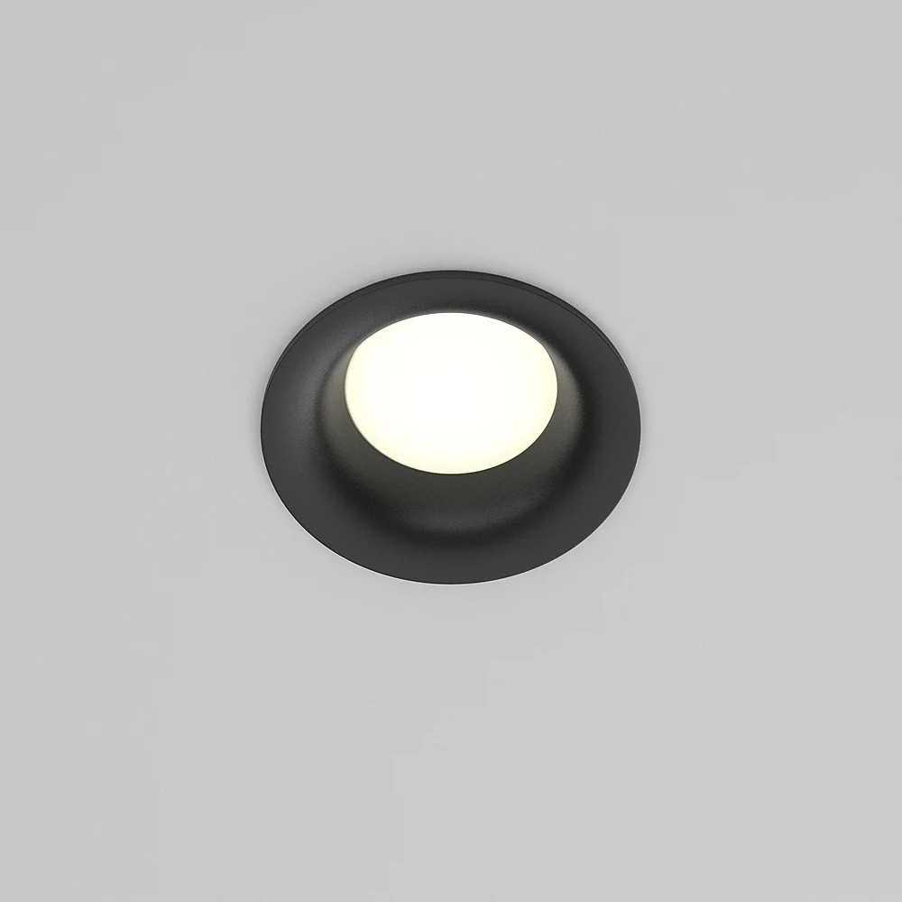 Встраиваемый светильник Maytoni Slim DL027-GX53-B