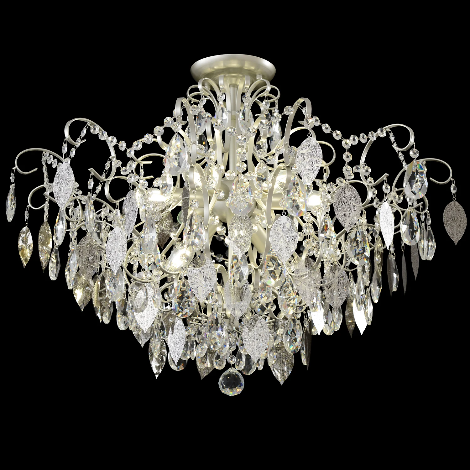 Потолочная люстра Crystal Lux Esmiralda ESMIRALDA PL9 SILVER