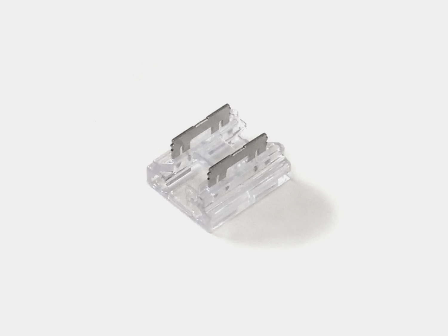 Пластиковый прямой коннектор для светодиодной ленты 8мм SWG Standard Коннекторы CN-8MM-2P-Z-SC-H