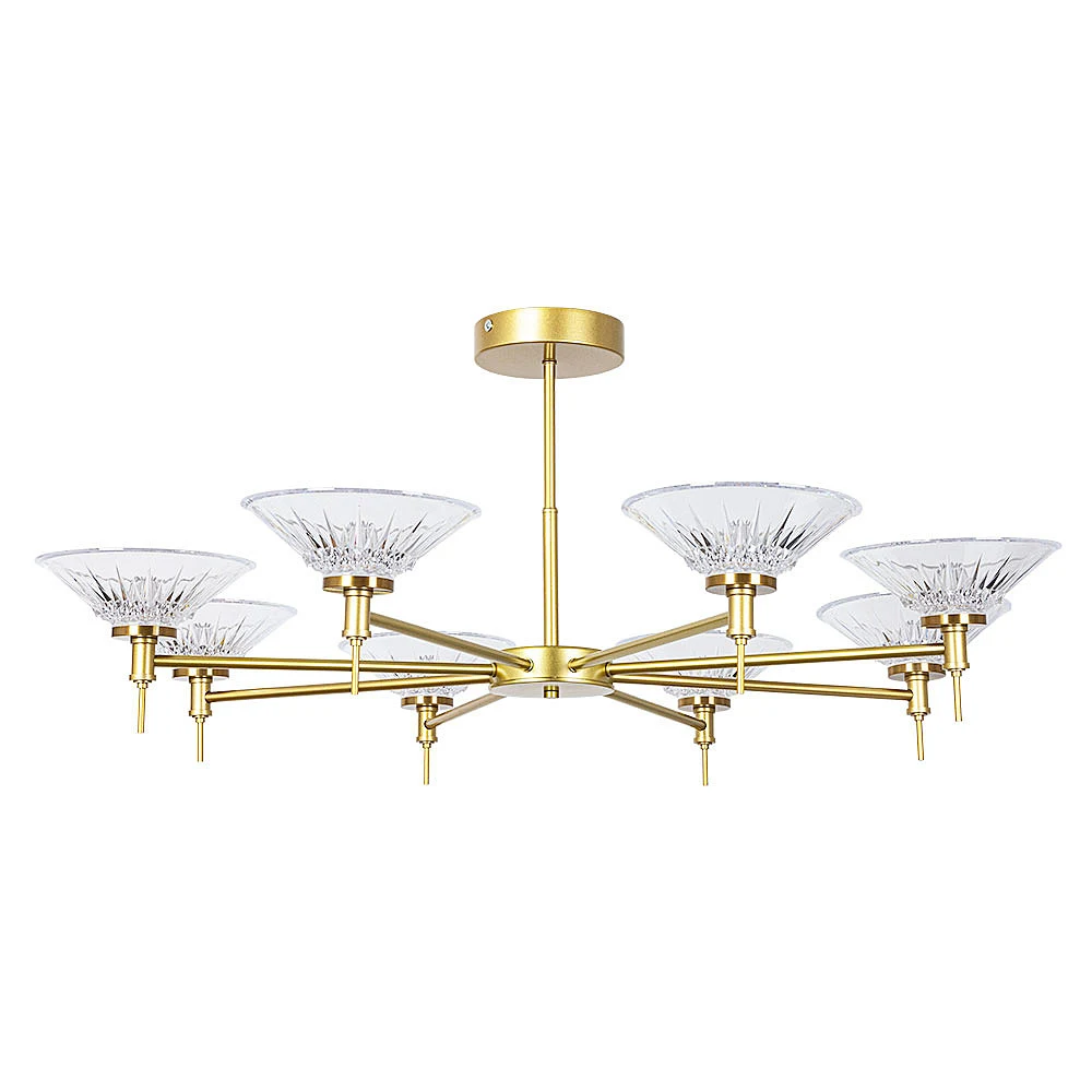 Потолочная люстра Arte Lamp Alessia A2076PL-8GO