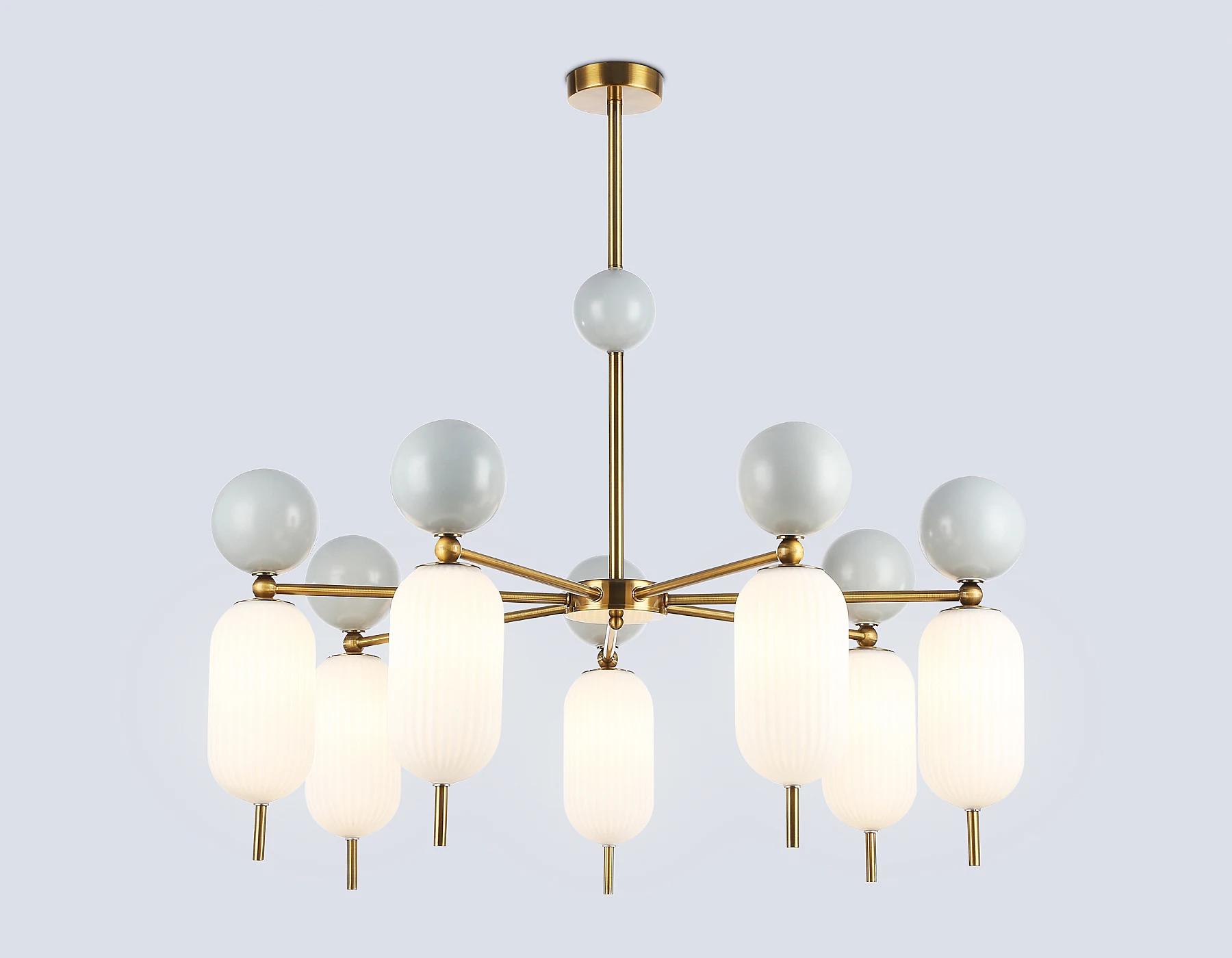 Люстра на штанге Ambrella Ceramo Modern LH53106