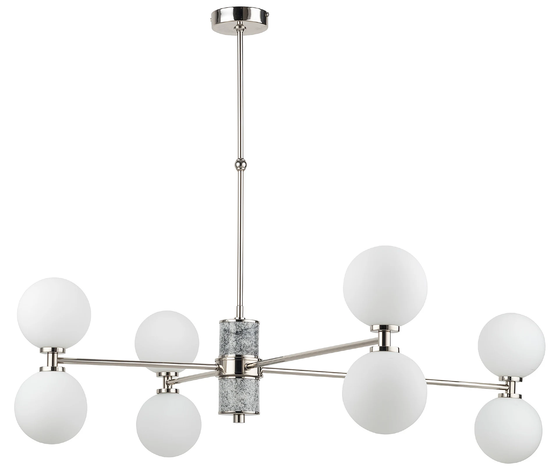 Люстра на штанге Kutek Fabriano FAB-ZW-4(BN/3)BB