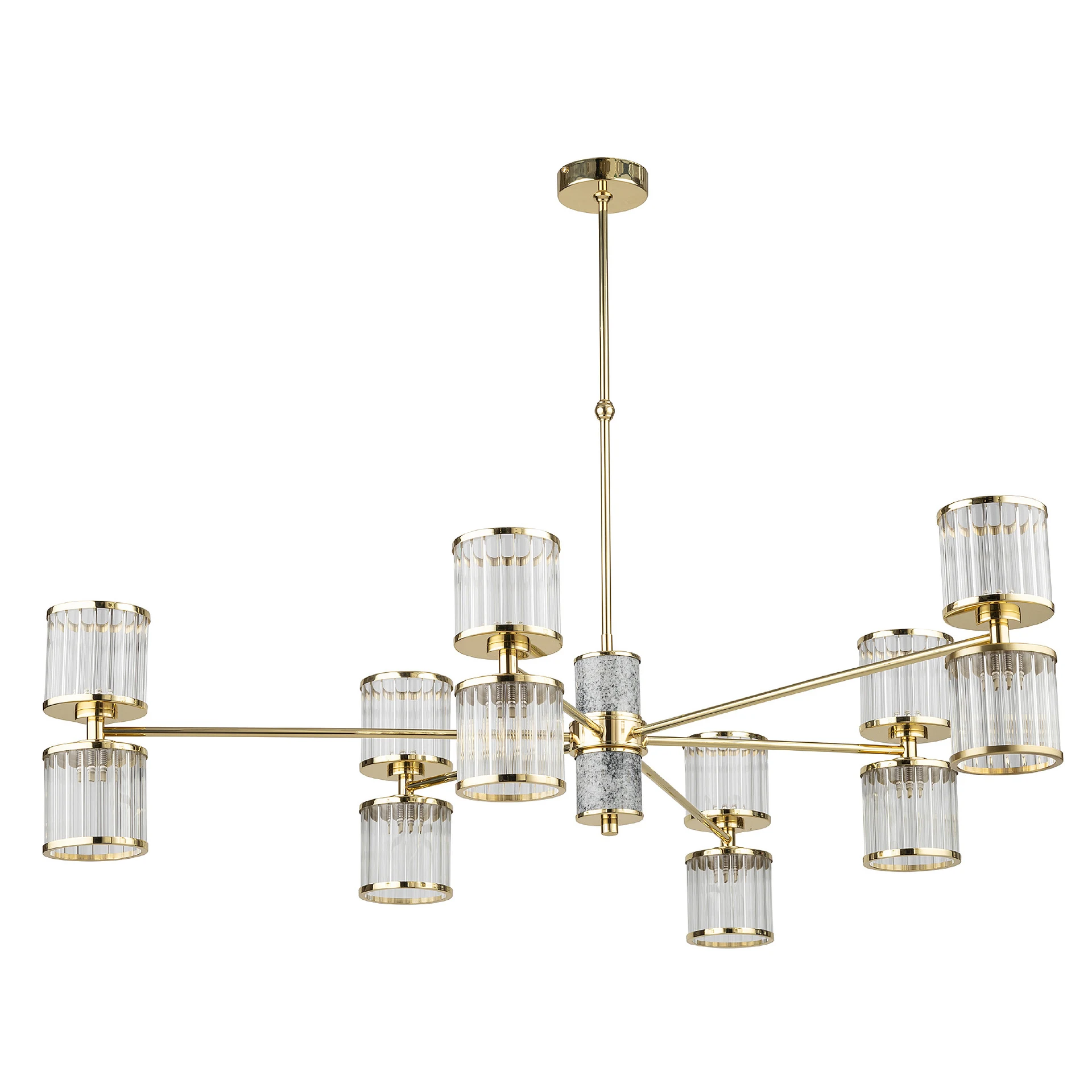 Люстра на штанге Kutek Fabriano FAB-ZW-6(Z/3)TT