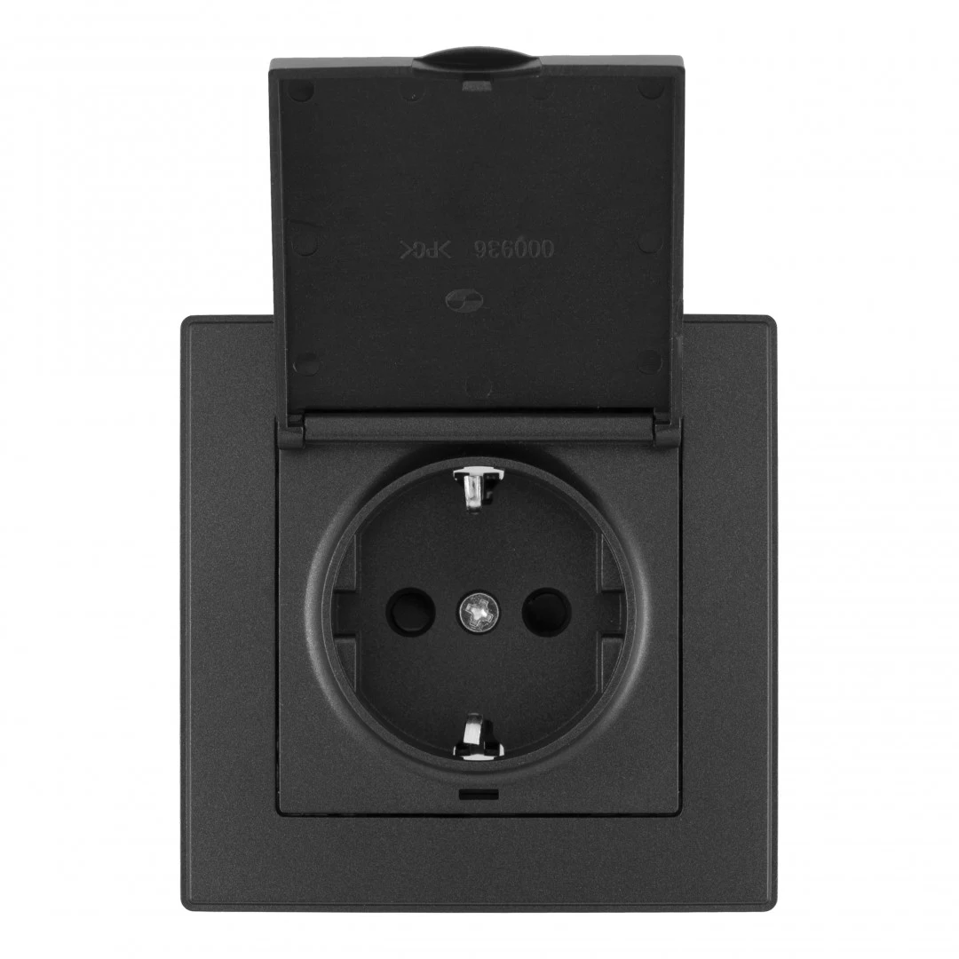 Розетка Arte Milano Set06-1 SET06-1-41-1 black