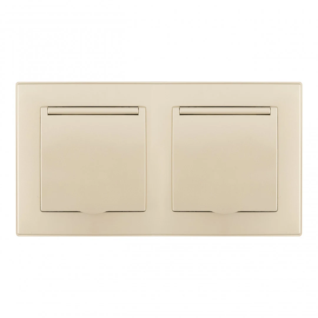 Розетка Arte Milano Set06-2 SET06-2-41-1x2 shampan