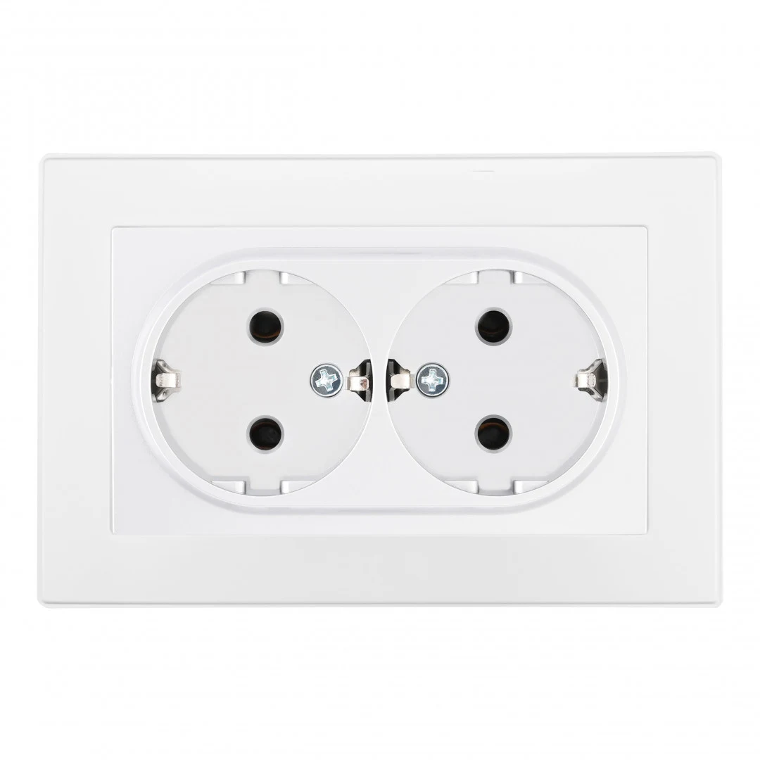 Розетка Arte Milano Set06-2 SET06-double-40-2 white