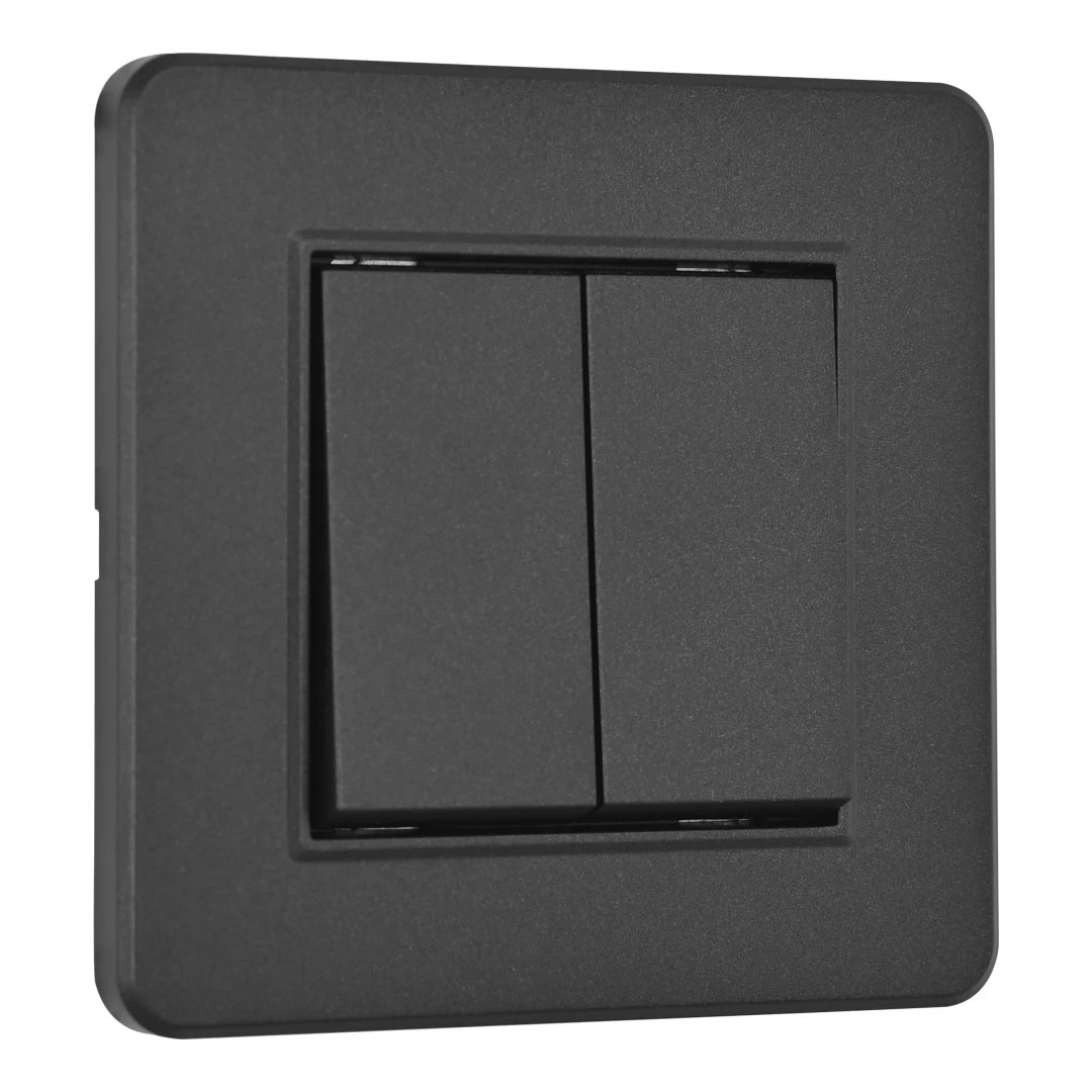 Выключатель Arte Milano Set16-1 SET16-1-30-2 black