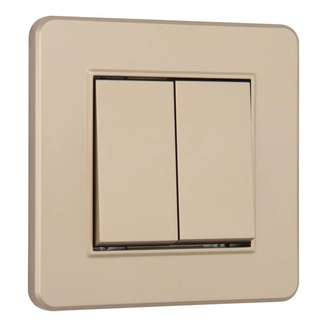 Выключатель Arte Milano Set16-1 SET16-1-30-2 shampan