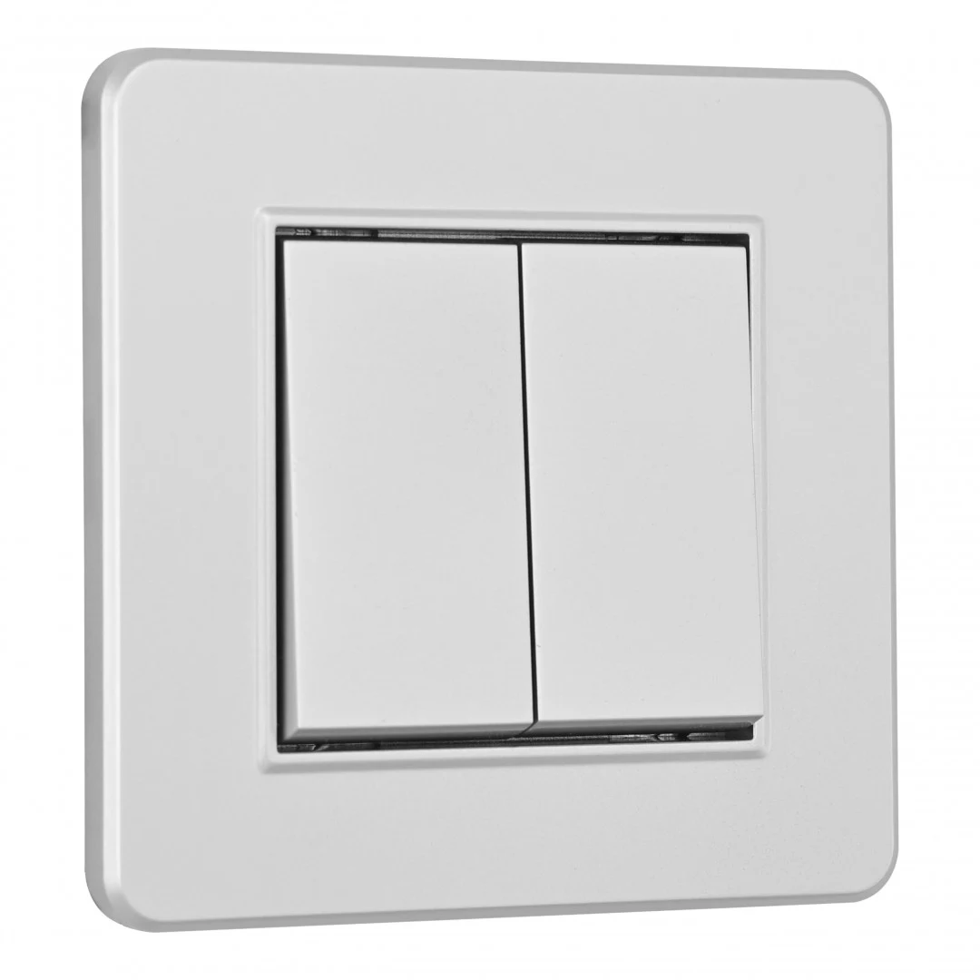 Выключатель Arte Milano Set16-1 SET16-1-30-2 silver