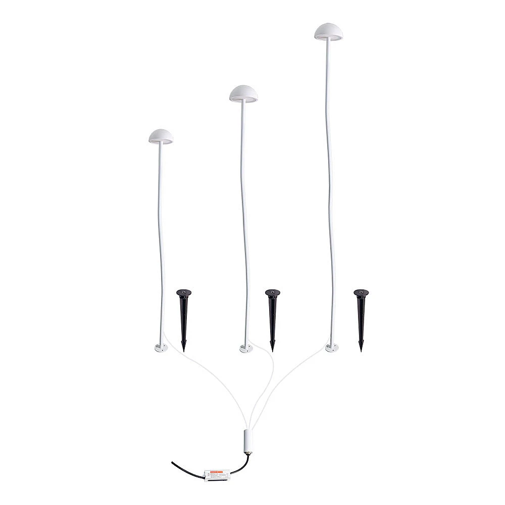 Грунтовый светильник Arte Lamp Motus A1081PA-3WH