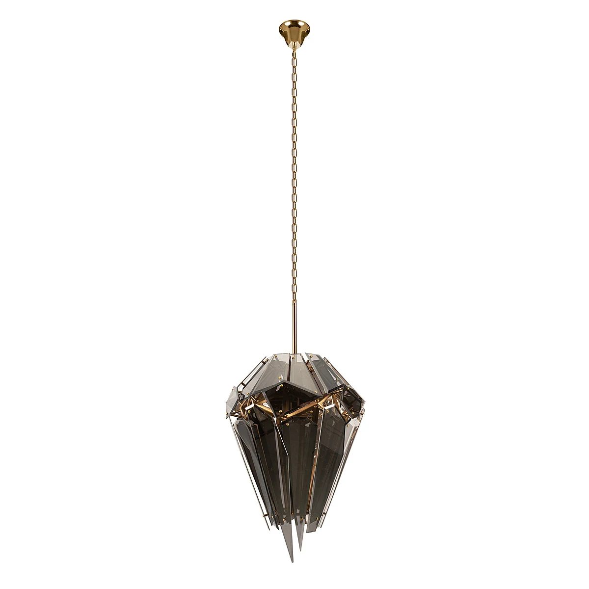 Подвесная люстра Shard Loft It 10432 Smoke