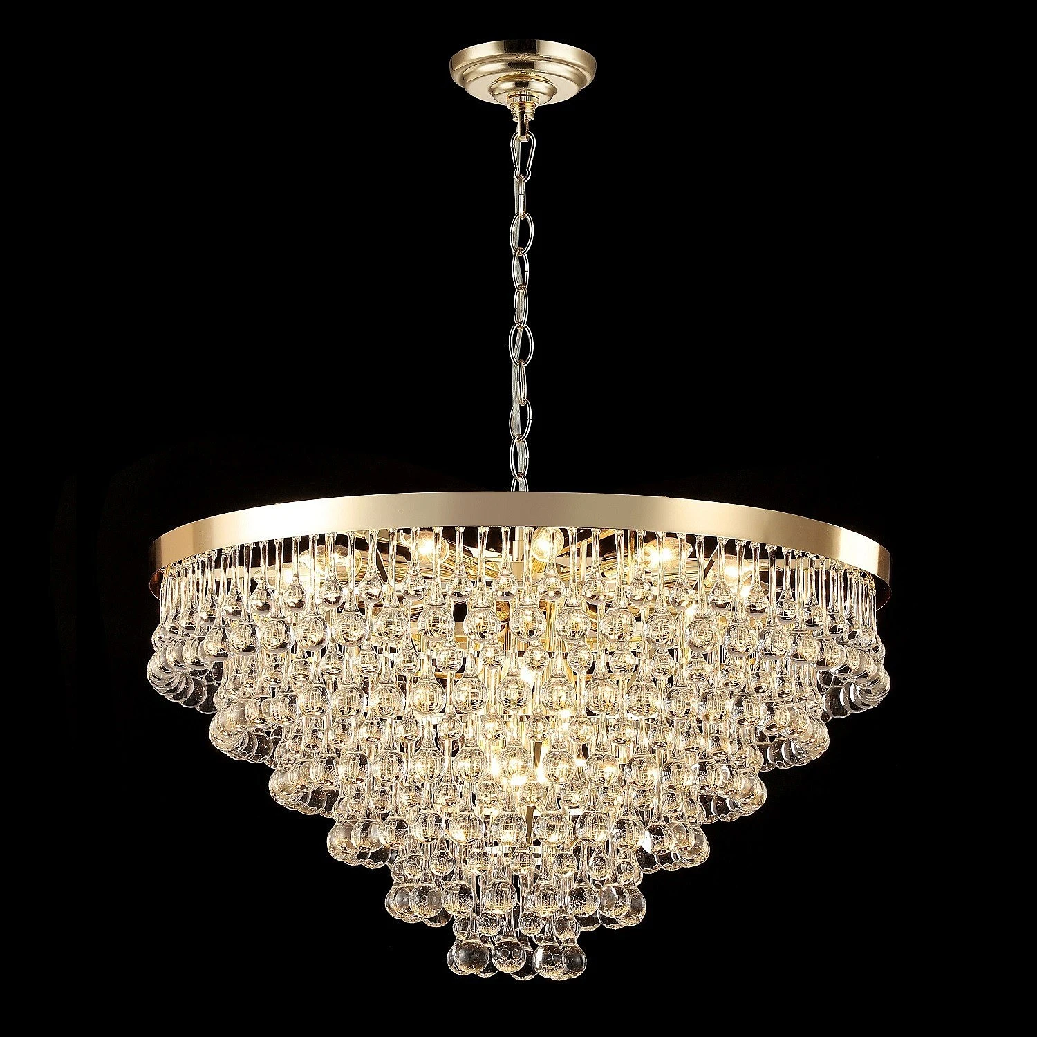 Подвесная люстра Gerhort G22039 G22039/18GD+CL+AMB