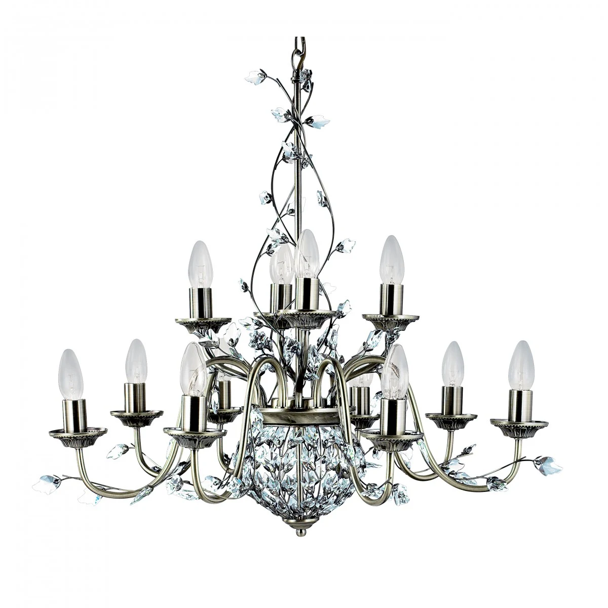 Подвесная люстра Arte Lamp MARQUETTE A2092LM-12AB