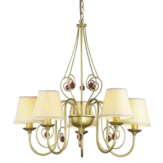 Подвесная люстра Arte Lamp NEAPOLITAN A3007LM-5BZ