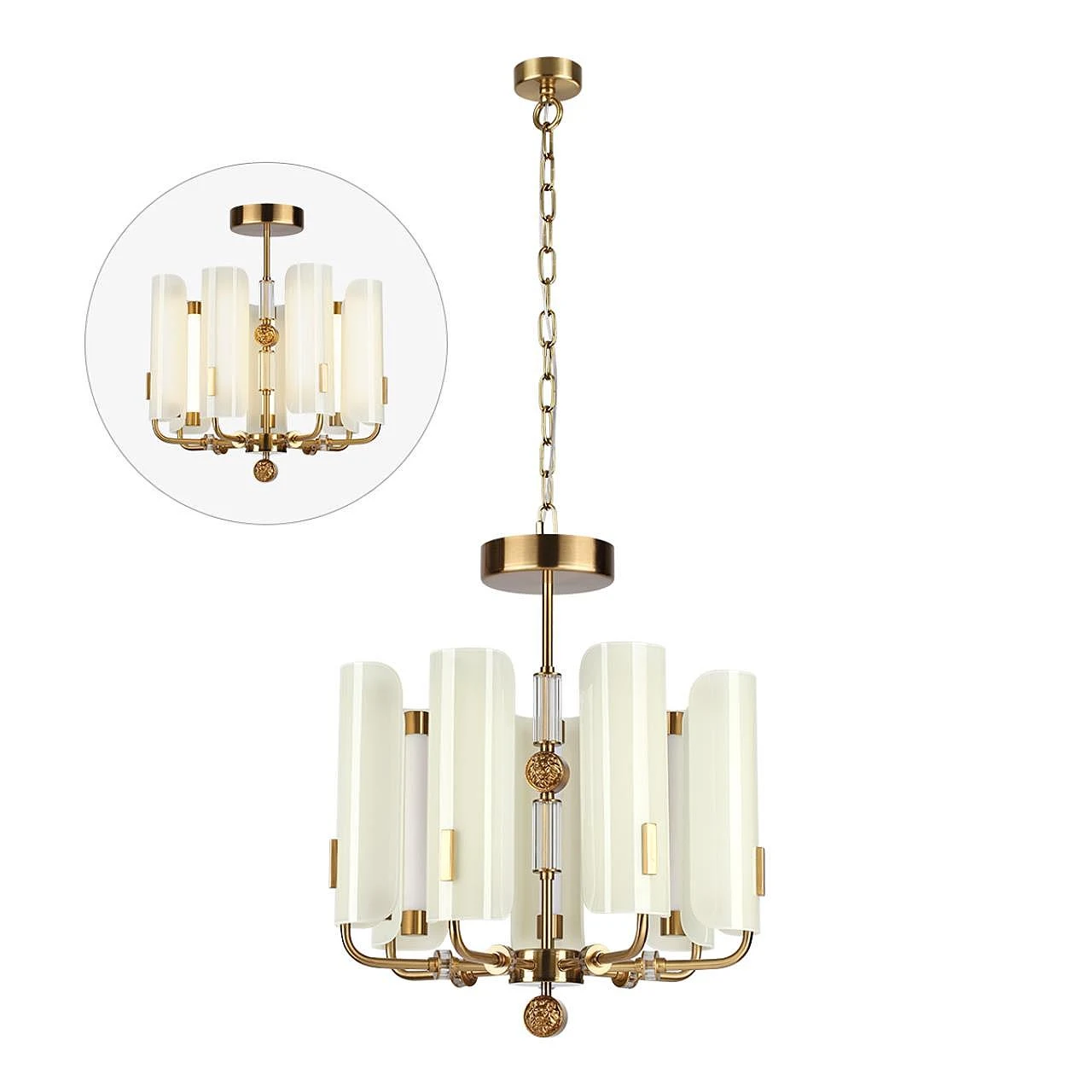 Подвесная люстра Odeon Light EXCLUSIVE Lion 5467/35L
