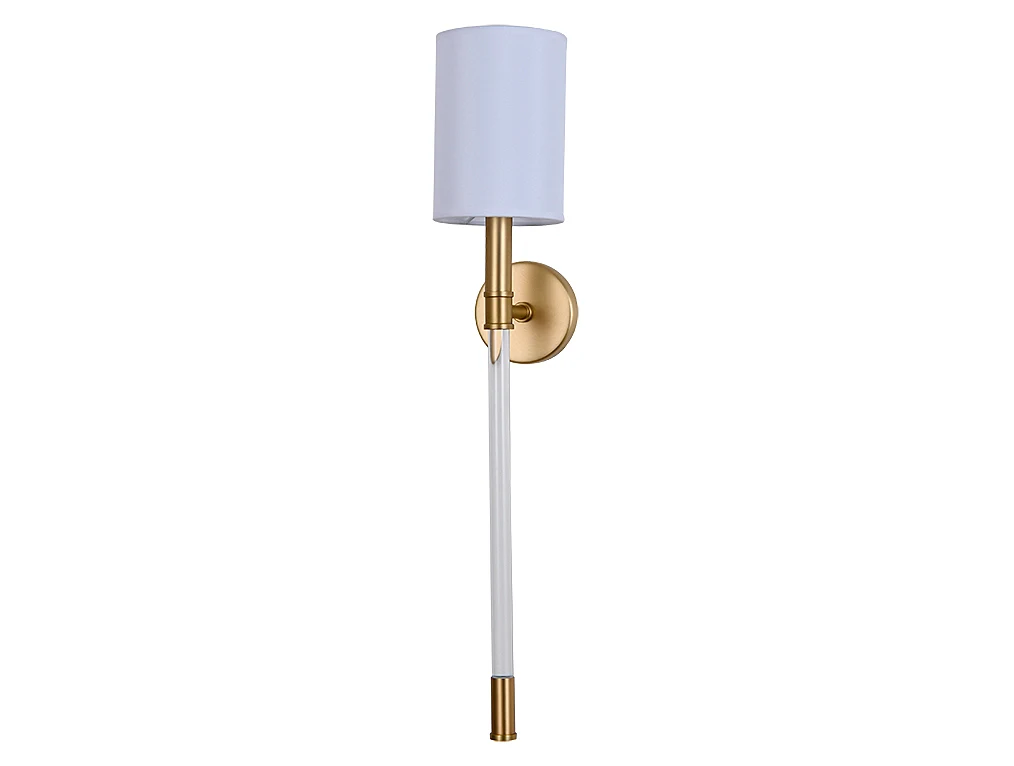 Настенное бра Newport Sara 3555/A brass